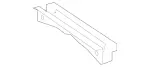 9063109437 - Body: Cross-member for Mercedes-Benz Image