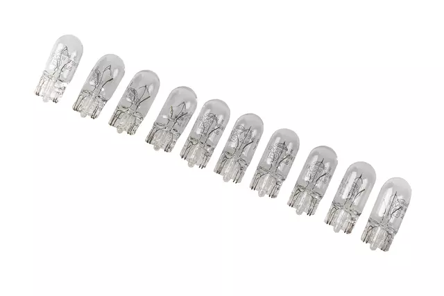 13500812 - Body: Map Lamp Bulb for Buick: Cascada, Encore, Encore GX, Envision, LaCrosse, Rainier, Regal, Verano | Cadillac: ATS, CTS, DTS, ELR, Escalade, Escalade ESV, Escalade EXT, SRX, XLR, XTS | Chevrolet: Avalanche, Bolt EV, Camaro, Caprice, Colorado, Corvette, Cruze, Cruze Limited, Equinox, Express 1500, Express 2500, Express 3500, HHR, Impala, Malibu, Malibu Limited, Silverado 1500, Silverado 1500 LD, Silverado 2500 HD, Silverado 3500 HD, Sonic, Spark, SS, Suburban, Suburban 1500, Suburban 2500, Suburban 3500 HD, Tahoe, Trailblazer, Trailblazer EXT, Traverse, Traverse Limited, Trax, Volt | GMC: Acadia, Canyon, Envoy, Envoy XL, Envoy XUV, Savana 1500, Savana 2500, Savana 3500, Sierra 1500, Sierra 1500 Limited, Sierra 2500 HD, Sierra 3500 HD, Terrain, Yukon, Yukon XL, Yukon XL 1500, Yukon XL 2500 | Oldsmobile: Bravada | Pontiac: G6, Grand Prix | Saturn: Aura Image