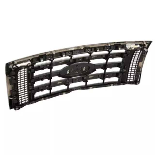 09 thru 14 F-150 OEM Genuine Ford Chrome 3-Bar Grille Grill with Emblem - Ford (9L3Z-8200-D)