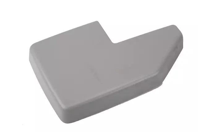 Light Titanium Passenger Seat Inner Adjuster Rear Finish Cover - GM (15844654)
