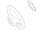 46091029E38 - Steering: Steering Wheel for Mercedes-Benz Image