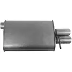 21918 - : Quiet-Flow SS Direct Fit Exhaust Muffler 2.25" Inlet (ID) 2.75" Outlet (OD) for Walker Exhaust Image