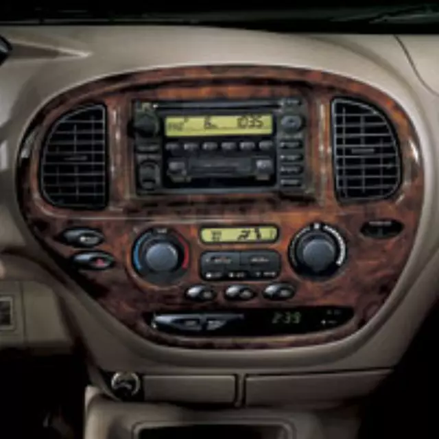 PTS100C03002 - Interior: Molded Dash Appliques - Simulated Black Wood for Toyota: Sequoia Image
