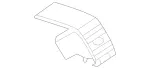 4638301554 - Panelling: Air Vent for Mercedes-Benz Image