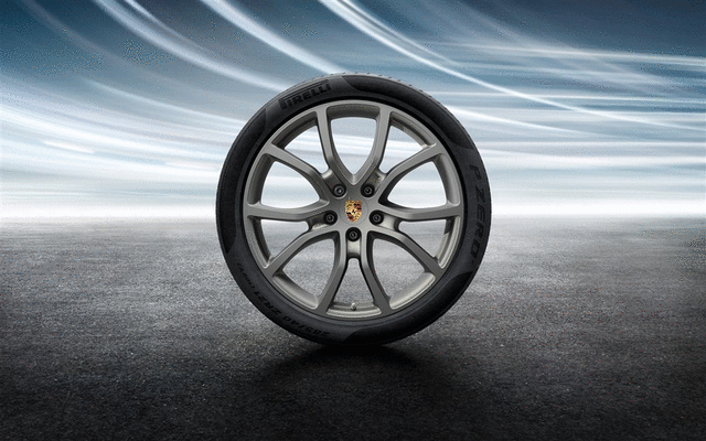 9Y0044641K - Wheels: 1 Set Complete Summer Wheels for Porsche: Cayenne Image