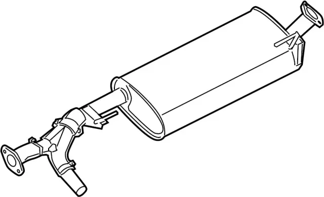 201009GH0A - : Muffler &amp; Pipe for INFINITI: QX56 Image