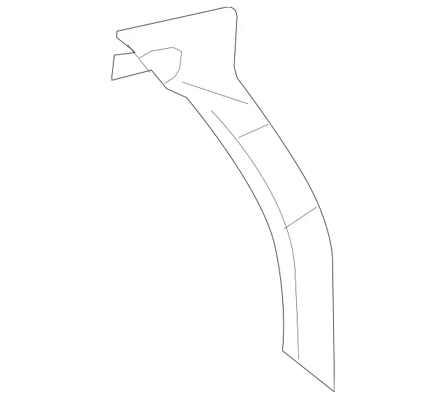 1718320190 - Body: Drain Pipe for Mercedes-Benz Image