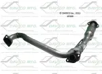19300 - : Direct Fit Catalytic Converter for DAVICO CONVERTERS Image