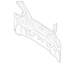 2096400671 - Rear End: Paneling for Mercedes-Benz Image