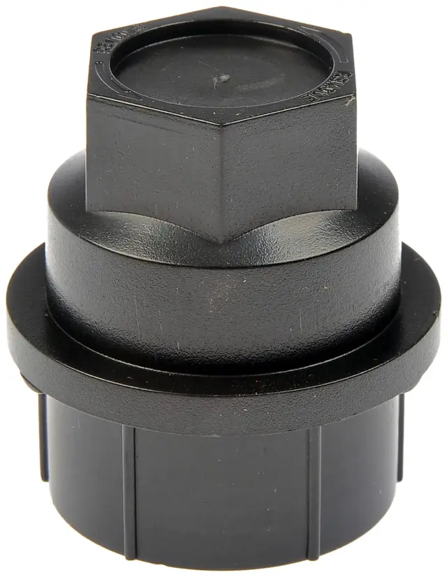 611607 - : Black Wheel Nut Cover M27-2.0, Hex 22mm for Dorman Image