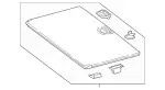 21368000028U16 - Body: Floor Cover for Mercedes-Benz Image