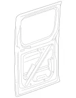 9067400505 - : Door Shell for Mercedes-Benz Image