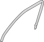 803303W410 - Body: Run Channel for INFINITI: QX4 Image