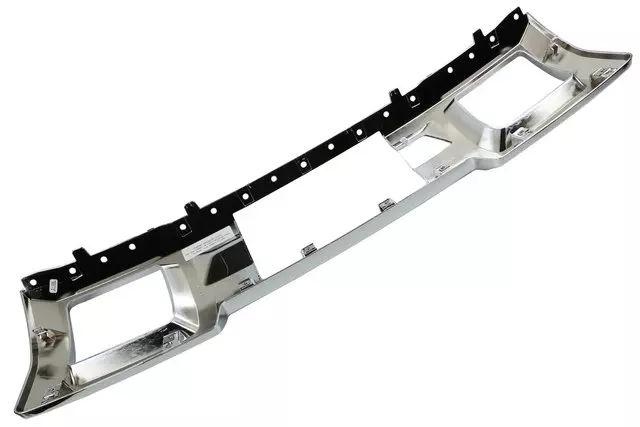 23178964 - : Part# 23178964 Bright Chrome Front Bumper Impact Bar Skid Plate for GMC: Sierra 2500 HD, Sierra 3500 HD Image