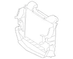 1715050030 - Radiator: Air Duct for Mercedes-Benz Image