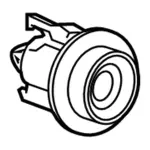 GN1Z11582D - Electrical: Ignition Lock Cylinder for Ford: EcoSport Image