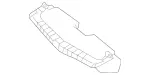 1668850563 - Detachable Parts: Air Ducting for Mercedes-Benz: GL350, GL450, GL550, GLS350d, GLS450, GLS550 Image