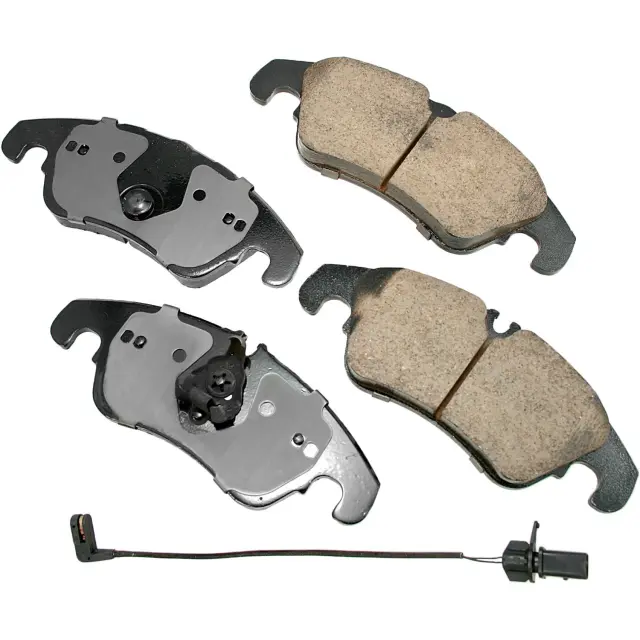 EUR1322 - Brakes &amp; Brake Parts: Akebono EURO Ultra Premium Ceramic Disc Brake Pad Kit for AKEBONO Image
