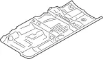 74321EH130 - Body: Front Floor Pan for Infiniti Image