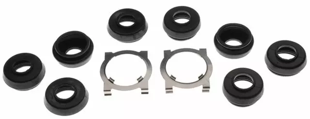 18K453X - Brake: Rear Disc Brake Caliper Hardware Kit with Clips and Bushings for Buick: Regal | Chevrolet: Lumina | Oldsmobile: Cutlass Supreme | Pontiac: Grand Prix Image