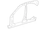 2226309600 - Side Panels: Reinforcement for Mercedes-Benz Image