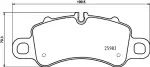 355025601 - : Disc Brake Pad Set for Hella Pagid Image
