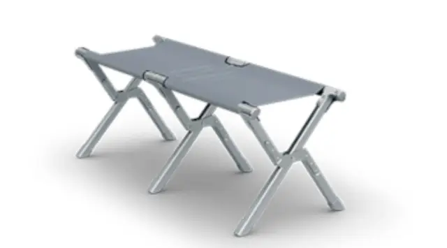 PTN9700307 - Exterior: Dometic Go Compact Bench- Silt for Lexus: ES250, ES300h, ES350, GX550, IS300, IS350, IS500, LC500, LC500h, LS500, LS500h, LX600, LX700h, NX250, NX350, NX350h, NX450h+, RC F, RC300, RC350, RX350, RX350h, RX450h+, RX500h Image