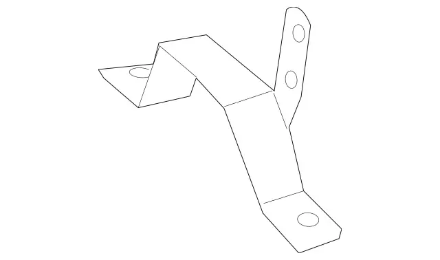 2056100065 - Substructure: Stiffener for Mercedes-Benz: AMG GT 43, AMG GT 53, AMG GT 63, AMG GT 63 S, AMG GT 63 S E Performance, C350e, C400, C43 AMG, C450 AMG, C63 AMG, C63 AMG S, CLS450, CLS53 AMG, E300, E350, E400, E43 AMG, E450, E53 AMG, E63 AMG S Image image
