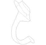 4635006331 - : Holder for Mercedes-Benz: G550 4x4 Image