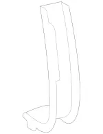 21069202017D66 - Body: Rear Trim for Mercedes-Benz Image