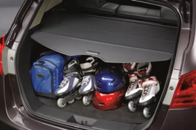 H4982JM52C - : Cargo Area Cover - Black for Nissan: Rogue Image