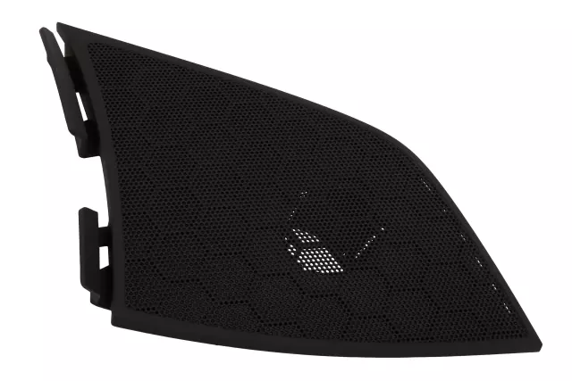 2014-2019 Chevrolet Corvette - Jet Black Passenger Side Instrument Panel Trim Pad Radio Speaker Opening Cover - GM (22962312)