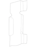 119881678 - Windows: Clamp for Mercedes-Benz: C240, C320 Image