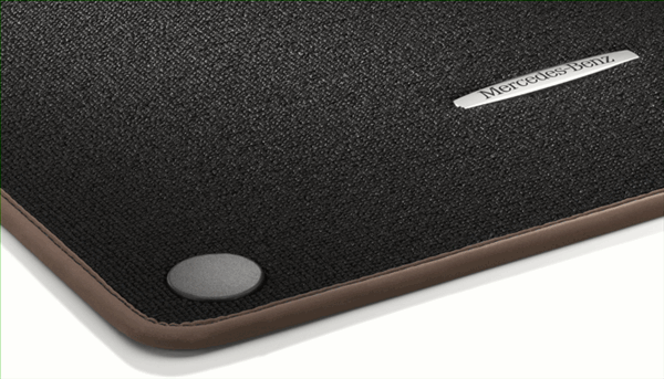 17668013488S91 - : Velour Floor Mats Sportiv, Set, 4-Piece for Mercedes-Benz Image