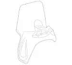 2122411834 - : Screening Plate for Mercedes-Benz: CLS400 Image