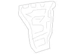 2038850414 - Attachment Parts: Side Part for Mercedes-Benz Image