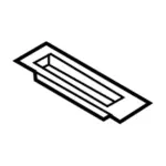 BC3Z2813530B - Body: Storage Box Tray for Ford: F-250 Super Duty, F-350 Super Duty, F-450 Super Duty Image