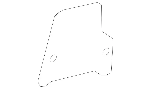 1666821271 - Exhaust System: Shielding for Mercedes-Benz: GL450, GLE350, GLE400, GLE43 AMG, GLE450 AMG, GLE550e, GLS450, ML350, ML400 Image image