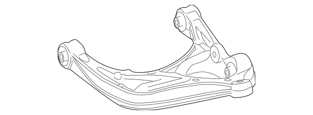 1663500906 - Rear Axle: Transverse Control Arm for Mercedes-Benz: GL350, GL450, GL550, GL63 AMG, GLE300d, GLE350, GLE400, GLE43 AMG, GLE450 AMG, GLE550e, GLE63 AMG, GLE63 AMG S, GLS350d, GLS450, GLS550, GLS63 AMG, ML250, ML350, ML400, ML550, ML63 AMG Image image