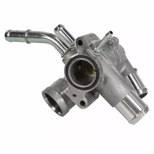 AT4Z8A586C - : 2011-2020 Ford - Thermostat Housing for Ford: Edge, Explorer, Flex, Police Interceptor Sedan, Police Interceptor Utility, Taurus | Lincoln: Continental, MKS, MKT, MKX, MKZ Image