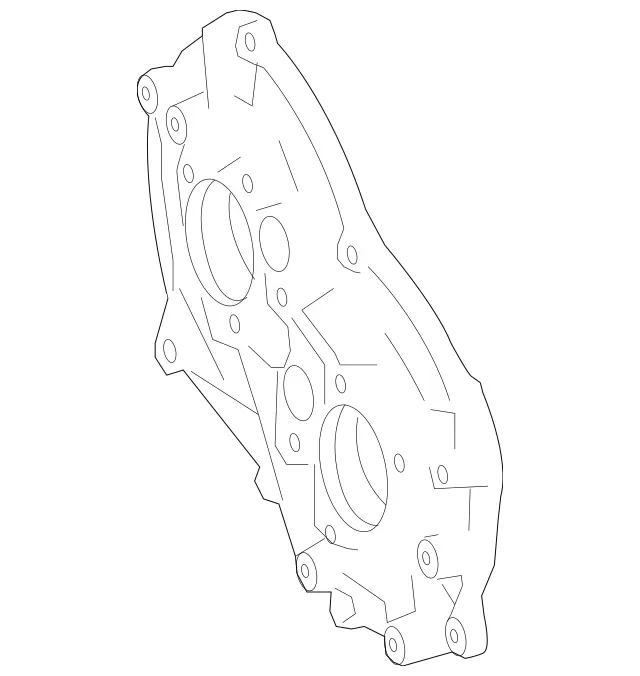 2720150601 - Engine: Front Cover for Mercedes-Benz Image