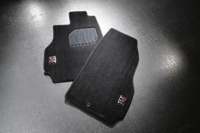 G4900JF31A - Interior: Carpeted Floor Mats - Non-Sport with Metal Logo (2-piece) for Nissan Image