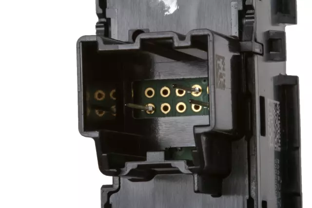 84482874 - : Part# 84482874 Black Driver Side Instrument Panel Center Accessory Switch for Chevrolet: Silverado 1500, Silverado 1500 LTD, Silverado 2500 HD, Silverado 3500 HD | GMC: Sierra 1500, Sierra 1500 Limited, Sierra 2500 HD, Sierra 3500 HD Image