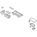 HP5Z5406024AD - Body: Lid Assembly for Lincoln: MKZ Image