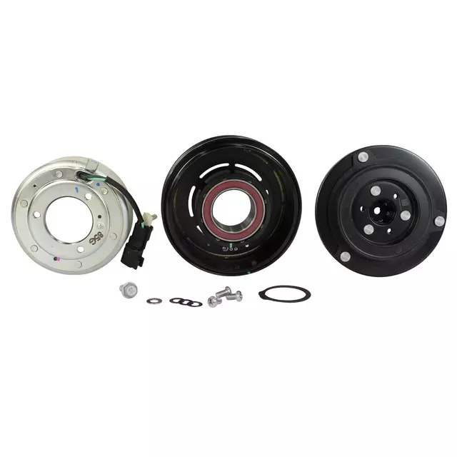 HC3Z19D786C - HVAC: Clutch &amp; Pulley for Ford: F-250 Super Duty, F-350 Super Duty, F-450 Super Duty, F-550 Super Duty Image