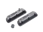 M6000J302R - : Black Satin Valve Covers for Ford Performance Parts Image