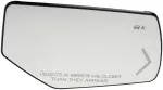 57618 - : Passenger, Plastic Backed, Heated, Blind Spot Indicator for Dorman Image