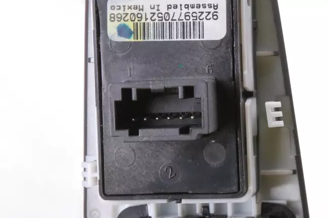 Jet Black Headlamp Switch - GM (92277023)