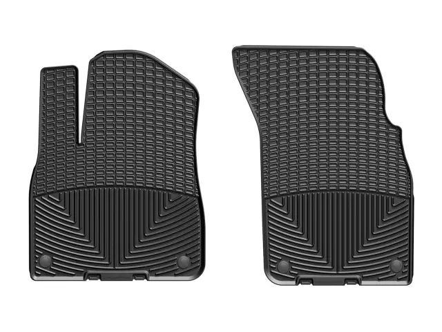 W376 - Accessories: Front Black All Weather Floor Mats for WeatherTech Image