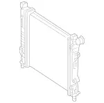 2095000002 - Radiator: Cooler for Mercedes-Benz Image